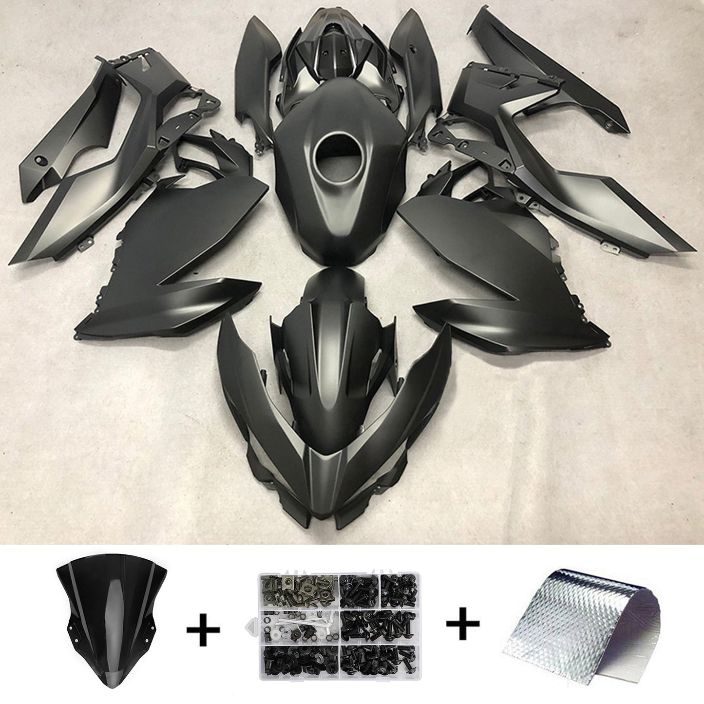 Kit carenatura Kawasaki EX400/Ninja400 2018-2022