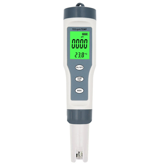 3 in 1 Digital PH TDS TEMP Strumento per tester per tester per misuratore di qualità dell'acqua impermeabile