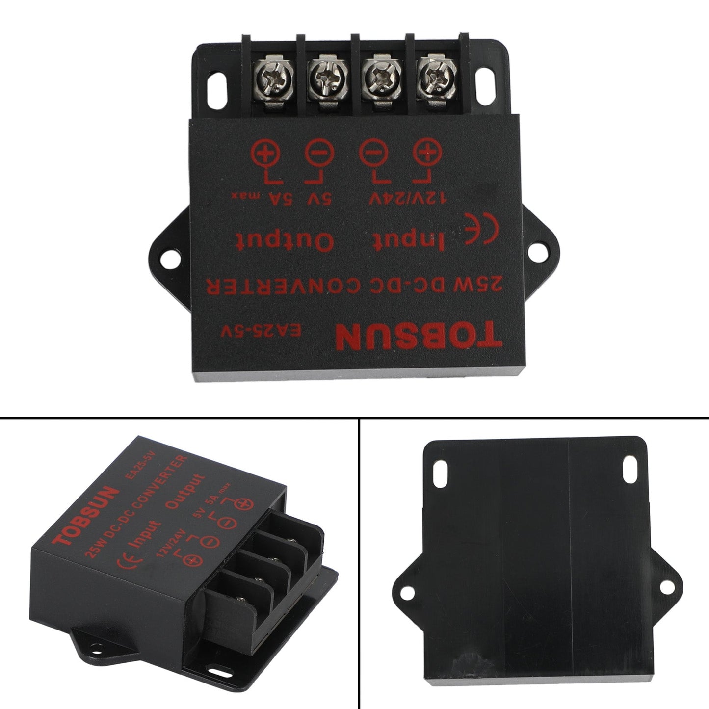 DC 12V/24V a 5V 5A 25W Convertitore Regolatore Alimentatori Trasformatore