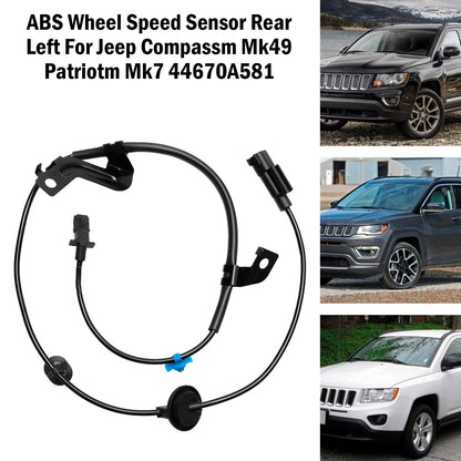 ABS Ruota Sensore di Velocità Posteriore Sinistro Per Jeep Compassm Mk49 Patriotm Mk7 44670A581