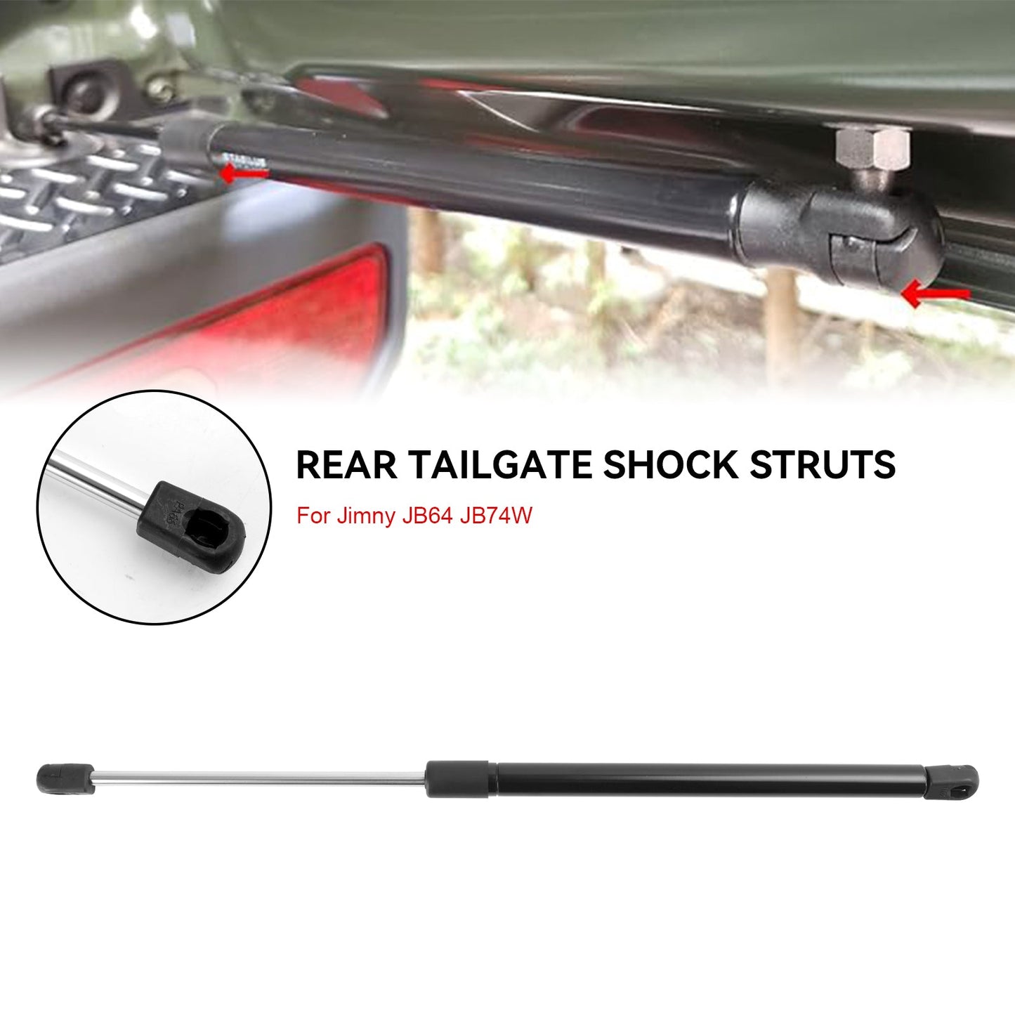 Backdoor Balancer Portellone posteriore Assist Support Ammortizzatore Fit Jimny JB74W JB64