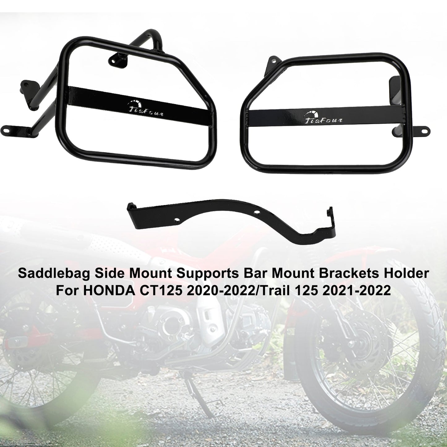 Honda Ct125 20-22 Trail 125 21-22 Portapacchi Laterale Staffa Montaggio Borsa Laterale