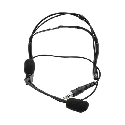7.1-C8 Auricolare con gancio auricolare in-ear tattico con attacco posteriore avanzato 7.1-C8