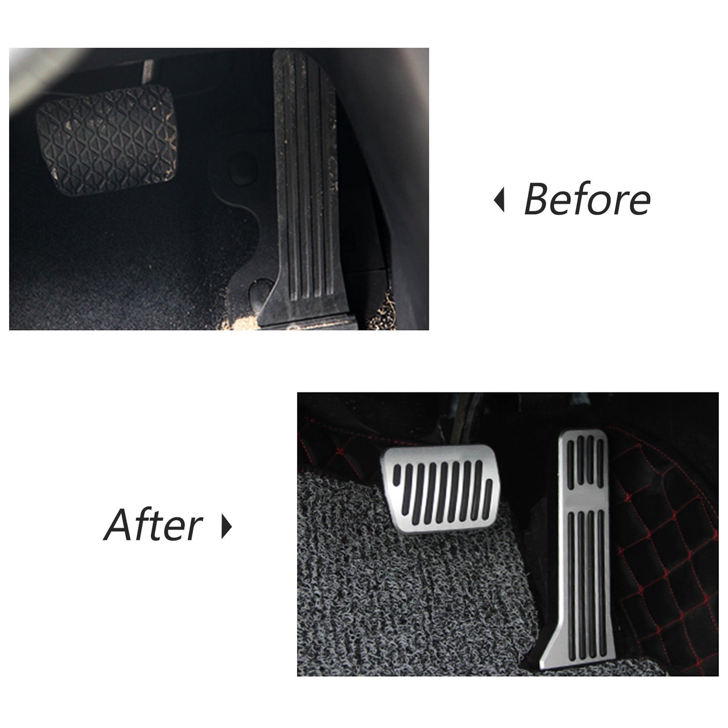 Poggiapiedi Pedali Pedali Accessori Pedale Freno Carburante Per Mazda 3 6 CX-3 CX-5 Generico