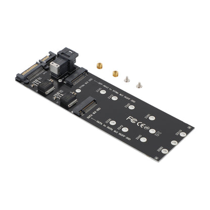 Disco rigido M2 da SFF-8643 a U2 NGFF Adattatore M-Key da M-Key a HD SAS NVME PCIe SSD SATA