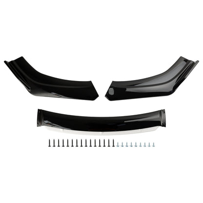 Protezione universale per diffusore splitter per paraurti anteriore per auto universale nero bianco