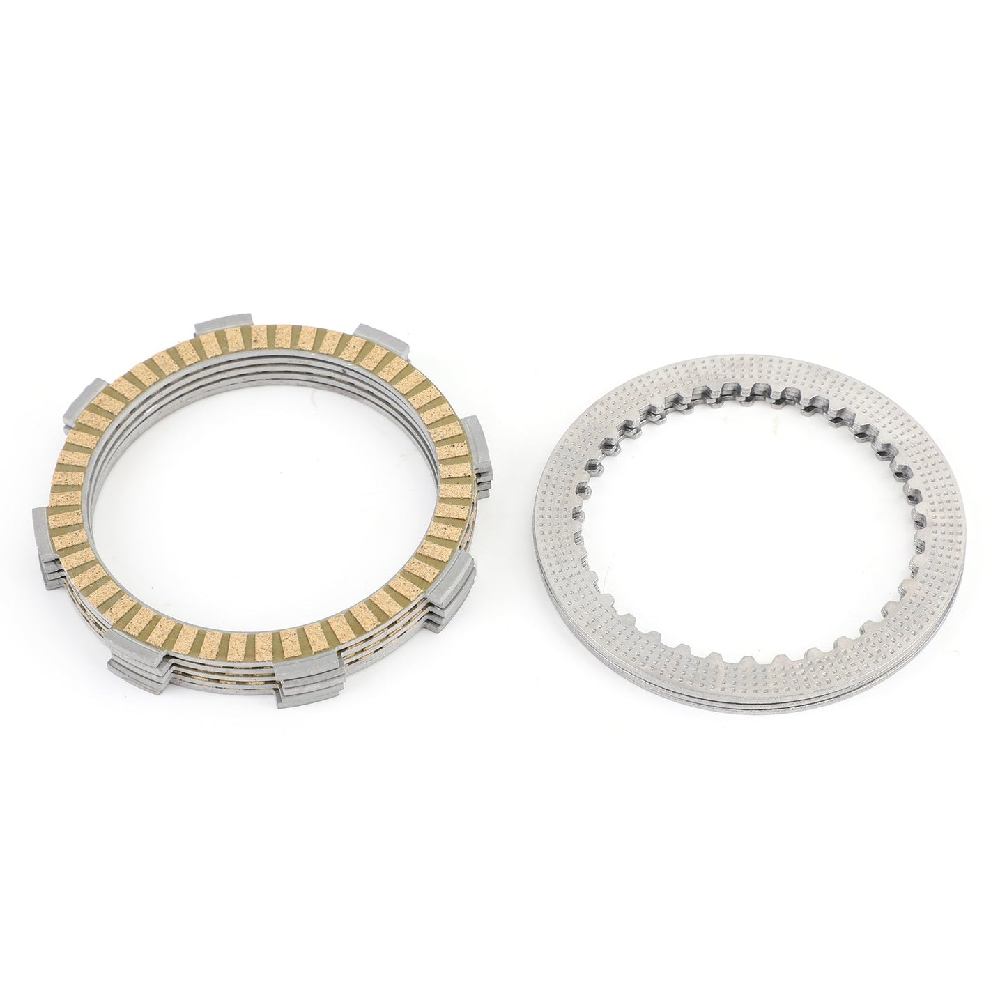 Kit Frizione ferro &amp; Dischi Frizione per Kawasaki KLF KLT 185 KMX125 200 1985-2002 Generico