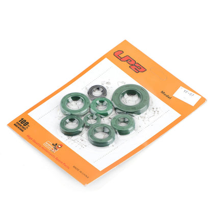 Kit guarnizioni olio motore Set 8 pezzi guarnizioni per Honda CR80R CR85R 1986-2007 cr 80r 85r Generico