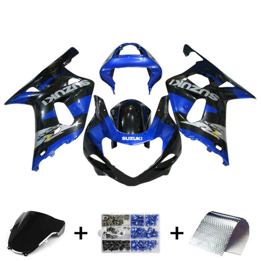 Amotopart Suzuki GSXR1000 2000-2002 K1 K2 Kit carena Carrozzeria Plastica ABS