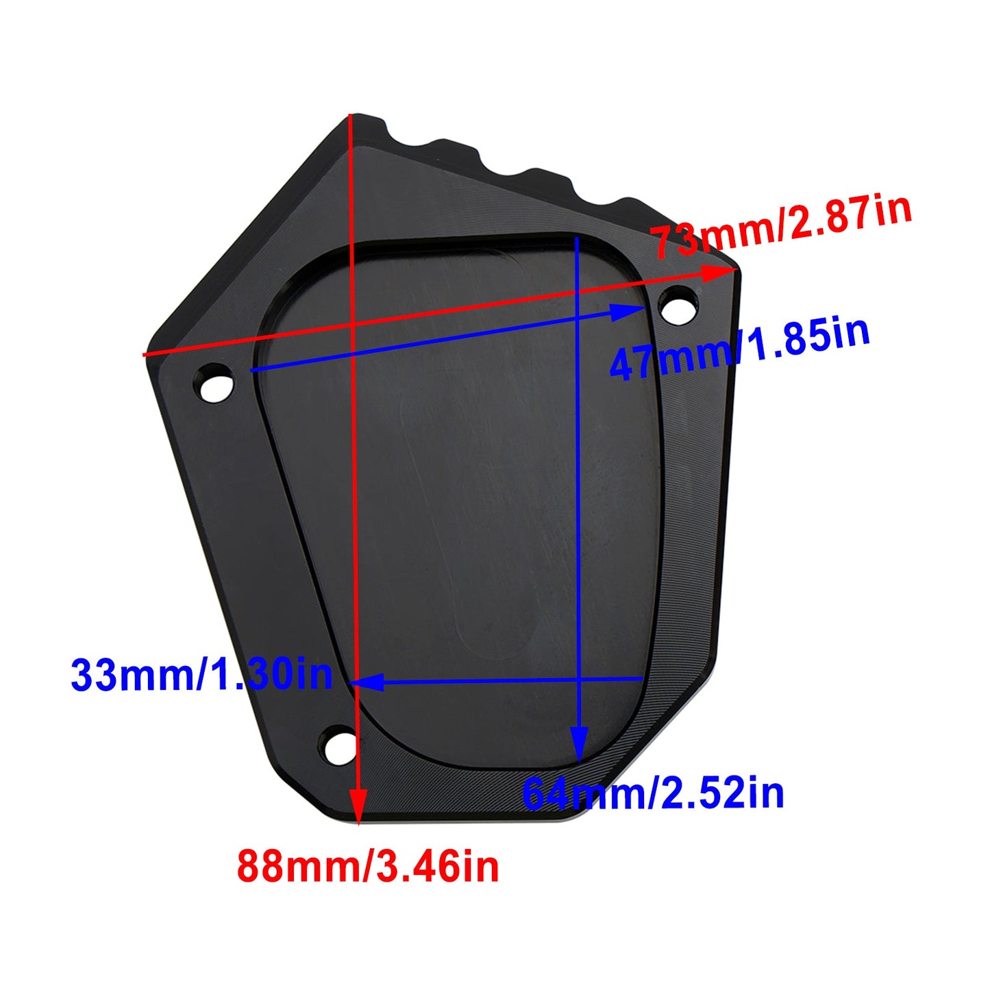 BMW K1600 2016-2022 Cavalletto Allarga piastra pad