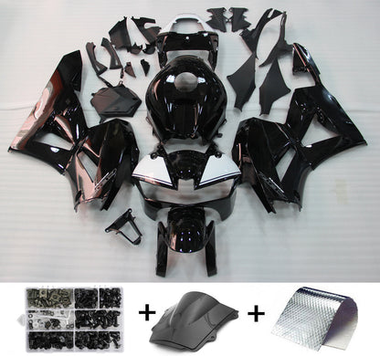 Amotopart 2013-2021 CBR600rr Honda Cladding Gloss Black Kit