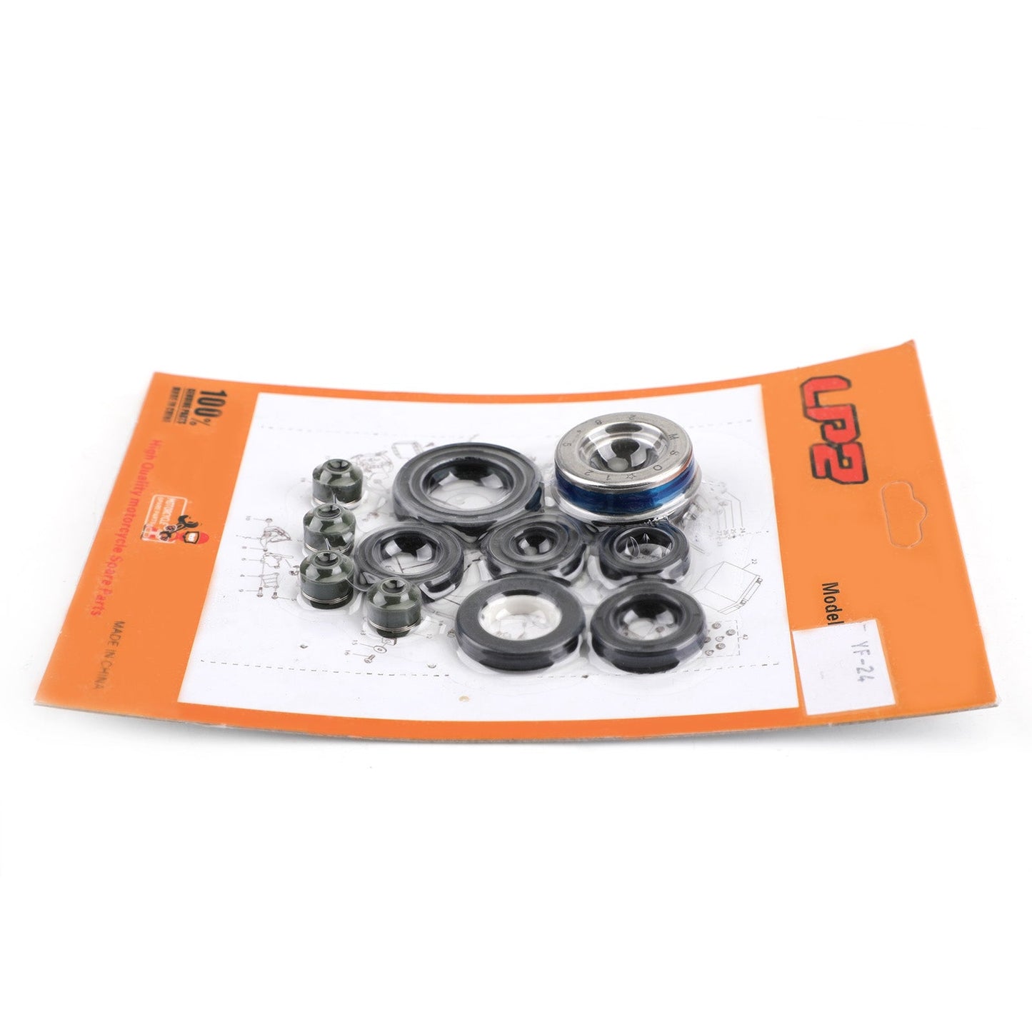 11pcs kit paraolio motore impostato per Honda XL125V XLV125 01-10 VT125C Shadow 99-08 generico