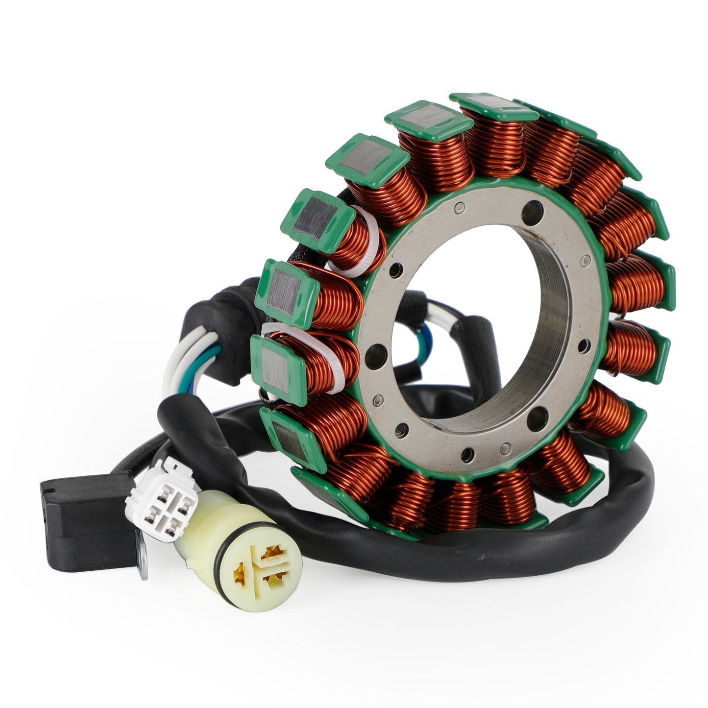 Magneto statore + raddrizzatore di tensione + guarnizione per Yamaha Wolverine 350 2WD 06-09 Fedex Express generico