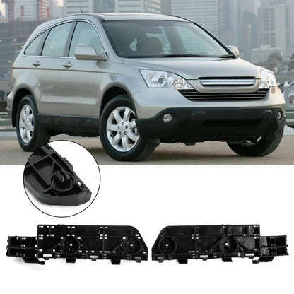 2pcs Paraurti Anteriore Staffa Sinistra Destra Per Honda CR-V CRV 2007 2008 2009 2010 2011 Generico