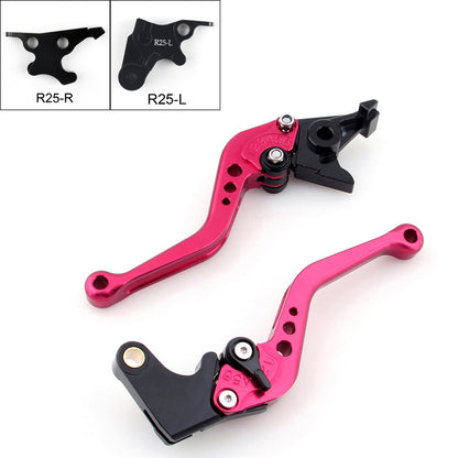 Leve freno frizione corte per Yamaha YZF R25 2014-2015/YZF R3 2015 generiche