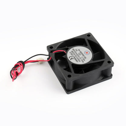 Ventola di raffreddamento senza spazzole CC 4 pezzi 12V 0.15A 6025s 60x60x25mm Ventola per computer CUP a 2 pin