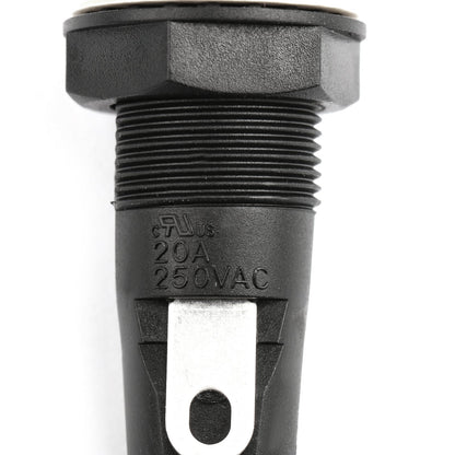 1PCS SCI R3-55B Supporto per fusibili telaio per montaggio a pannello per fusibili in vetro 6x30mm 20A 250V