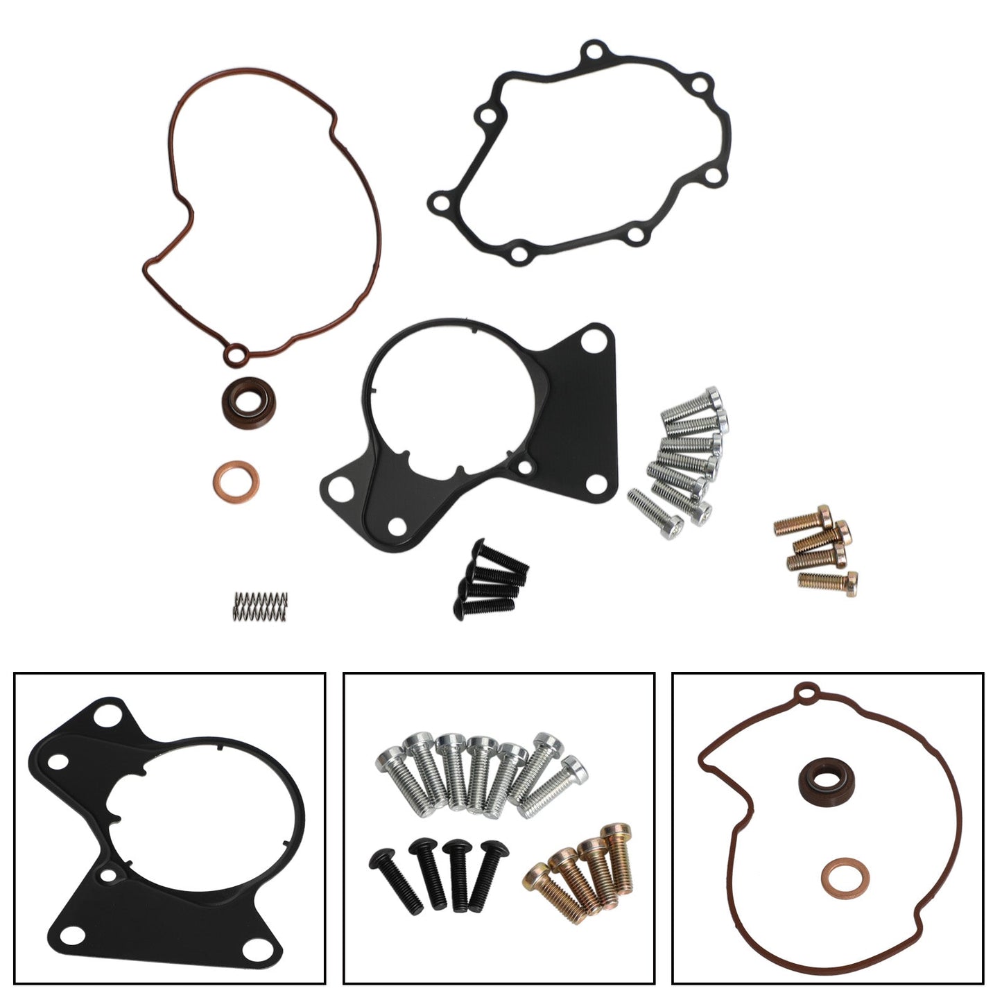 Kit di strumenti di riparazione della pompa del carburante per vuoto tandem guarnizioni di tenuta per VW 2.5 TDI 070145209F generico