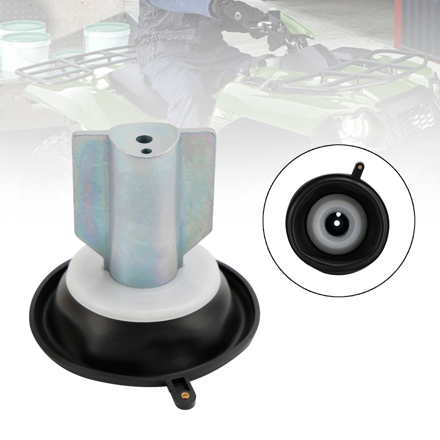 Membrana stantuffo carburatore adatta per Kawasaki PRAIRIE 700 KVF650 KFX700 KVF700