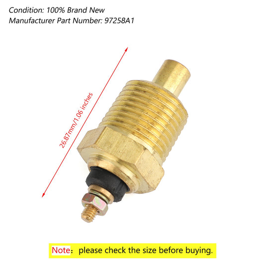 1/2 "Temp Sender Sensore di temperatura Mercruiser v6 v8 4.3 5.0 5.7 7.4 8.2 350