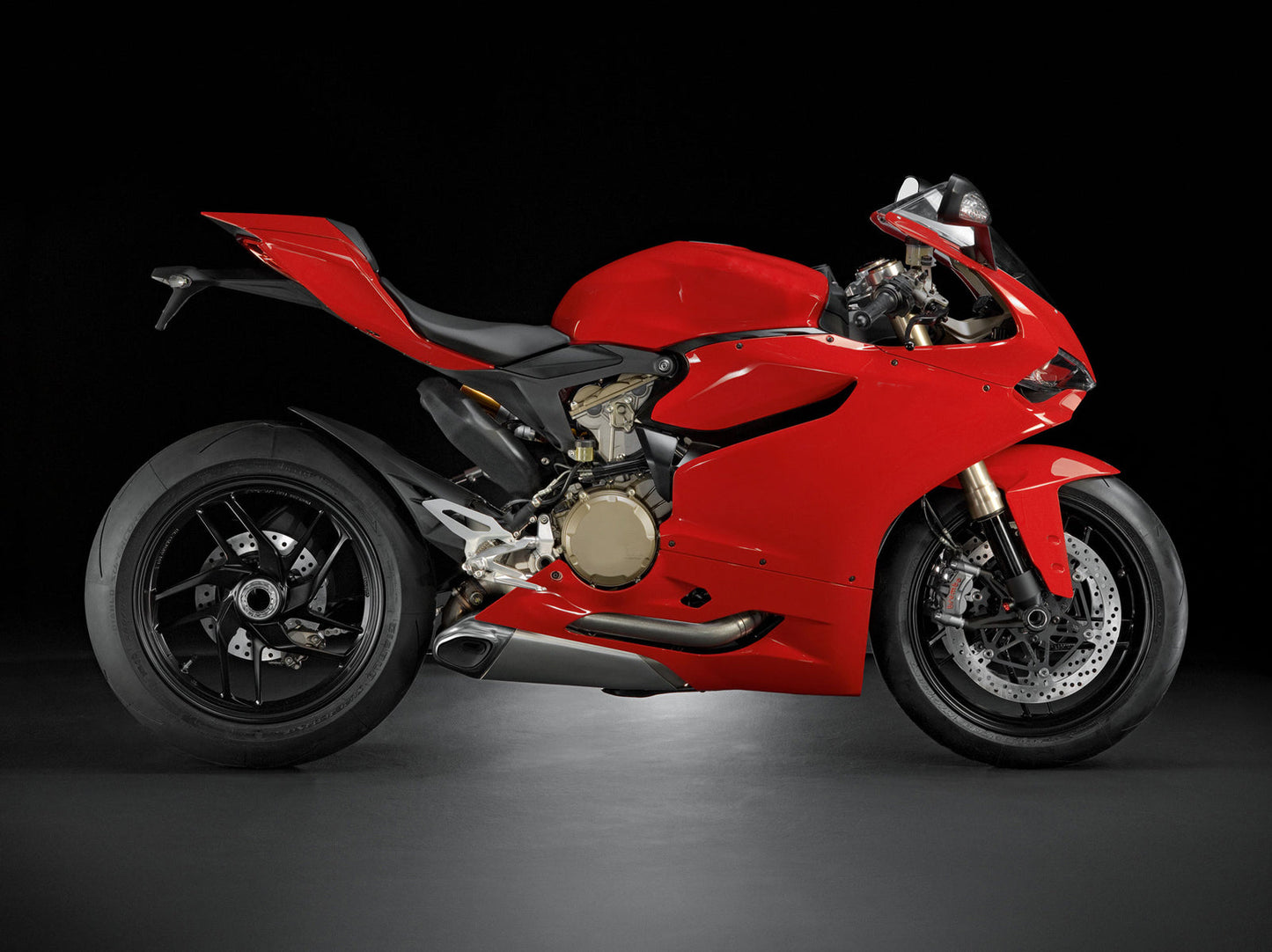 Kit Carene Iniezione Plastiche Rosso Bianco Fit For Ducati 1199/899 2012-2014 Rosso Generico