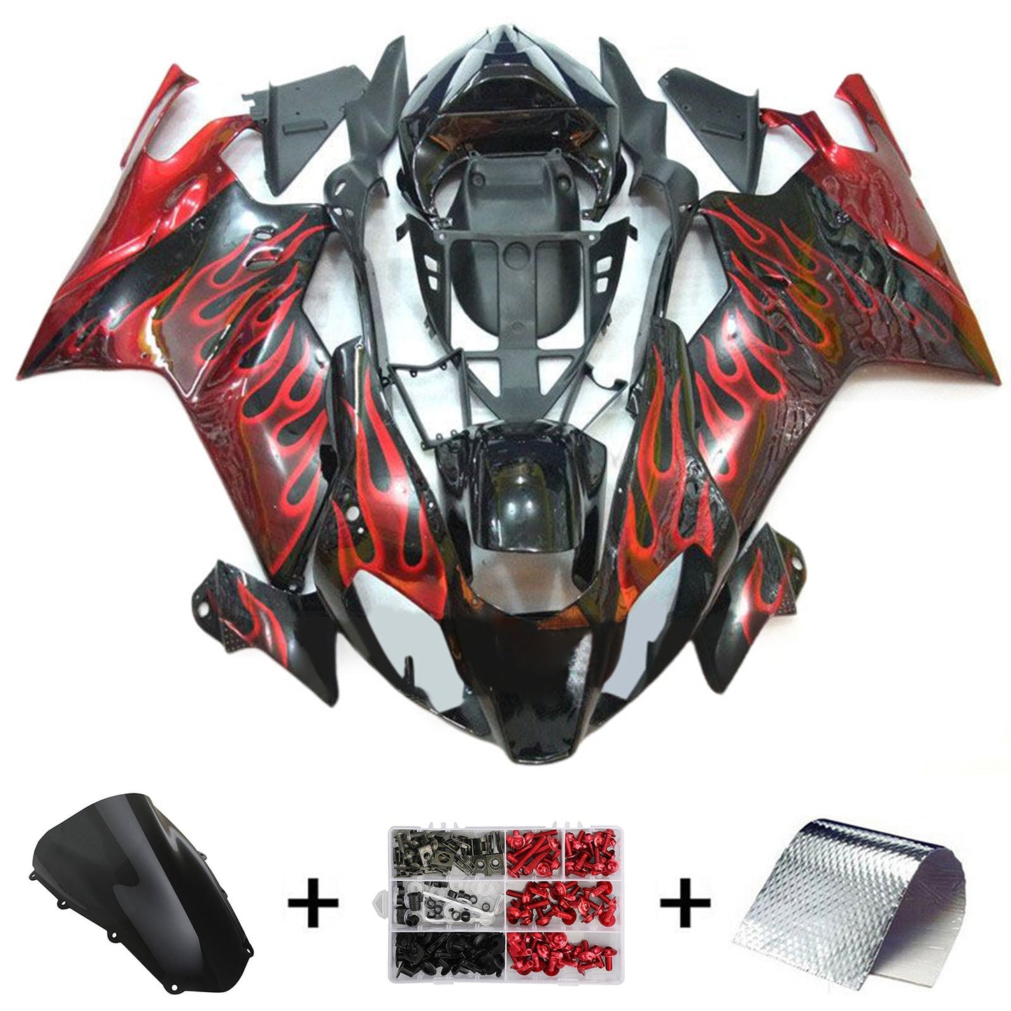 Amotopart Aprilia RSV1000 2003-2006 Kit Carena Carrozzeria Plastica