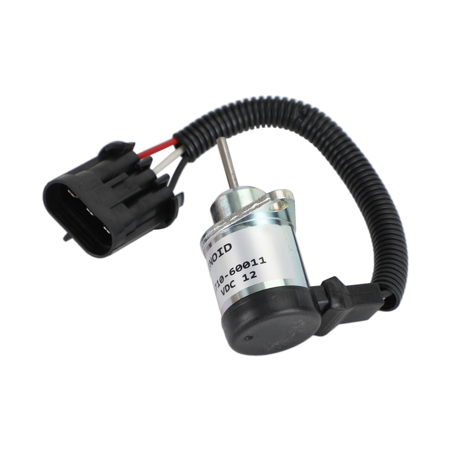 il solenoide del dispositivo di arresto 1J710-60011 12V si adatta al motore V2607 di Kubota