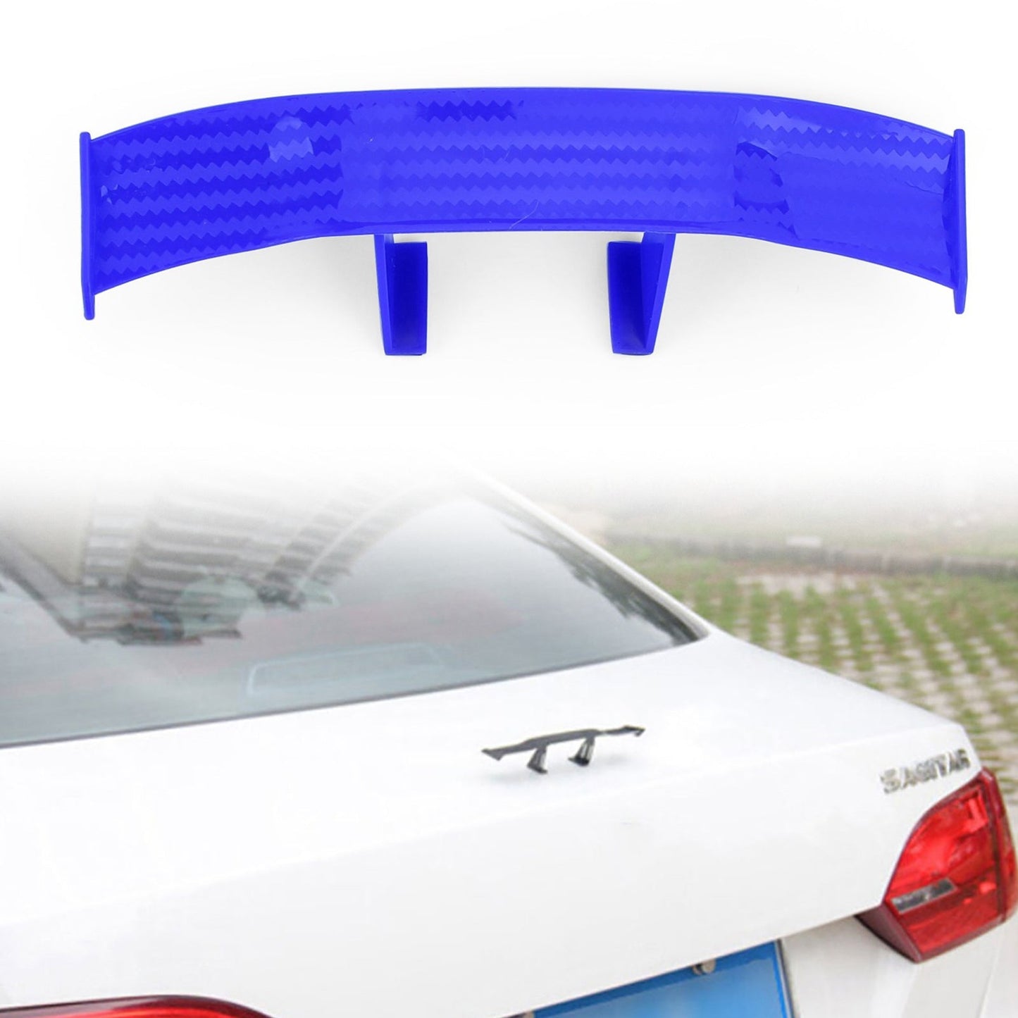 Multi colore universale Mini Spoiler Car Auto Tail Decorazione Spoiler Wing Generico