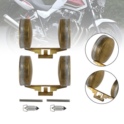 Honda CB100 CB350 XL100 XL125 XL175 SL100 2X kit riparazione carburatore galleggiante