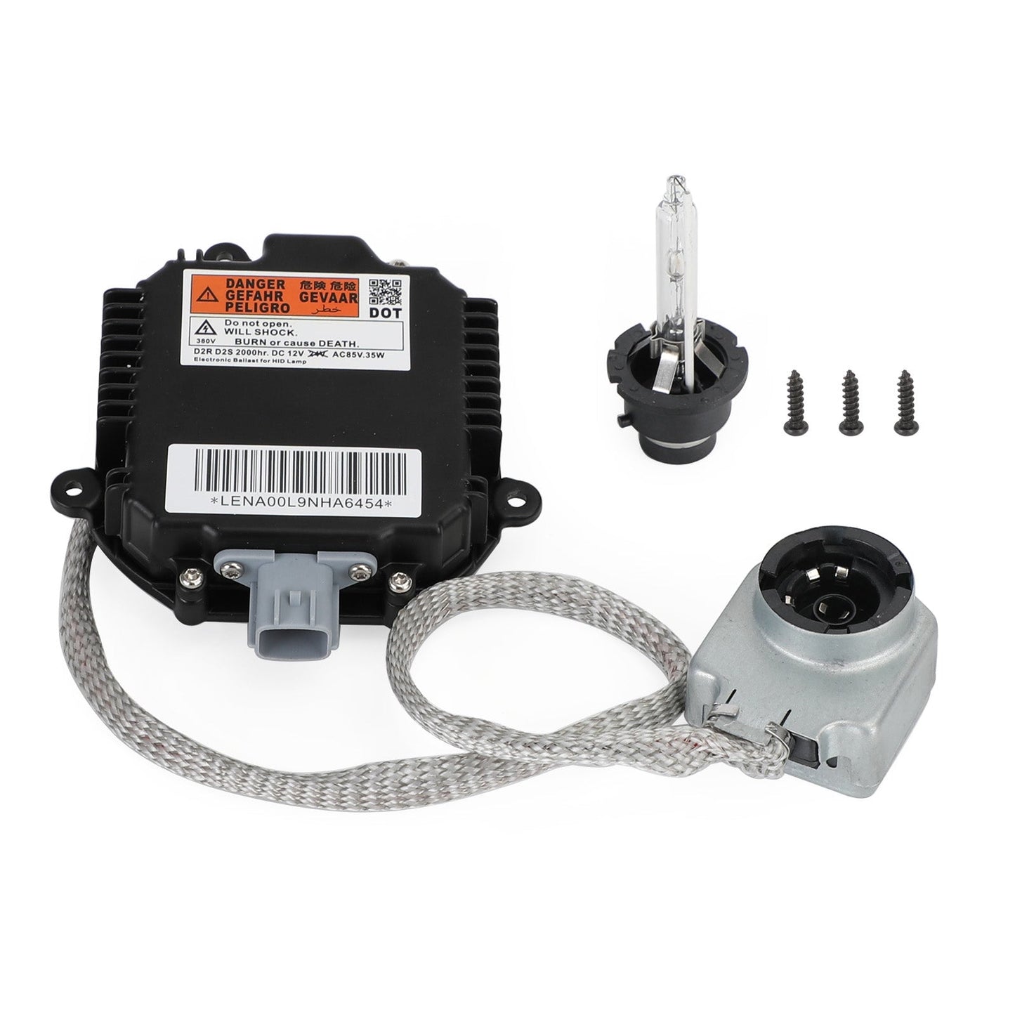 Xenon Ballast Igniter&amp;HID D2S Bulb Kit Computer Control BBM5510H3 Per Mazda 3 6 Generico