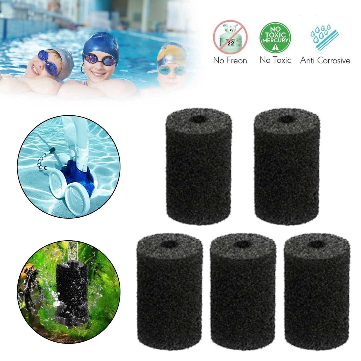 5 Pcs Pool Cleaner Sweep Tubo Coda Scrubber Per Polaris Spare180 280 360 380 3900