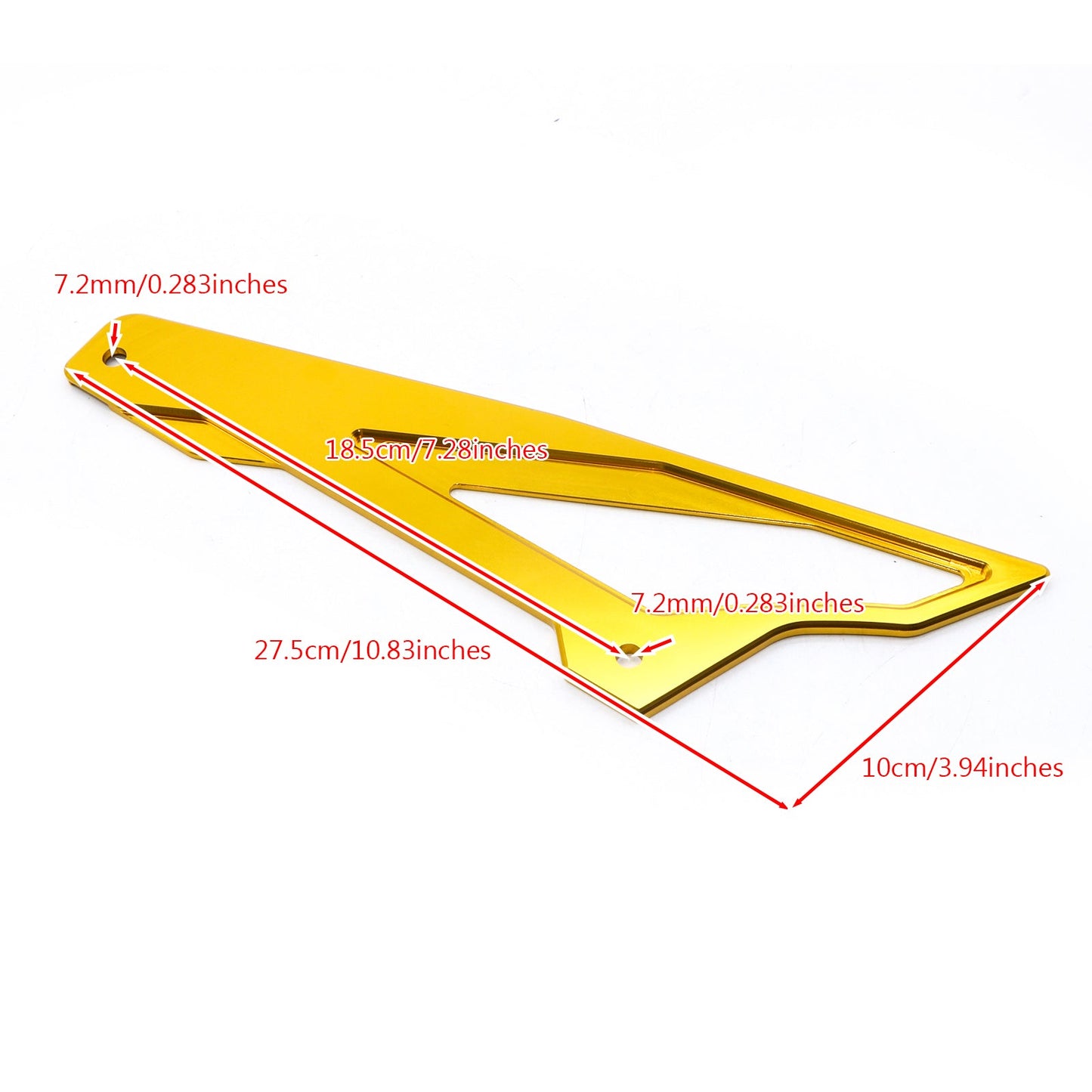 Copertura protettiva per protezione catena posteriore billetta CNC per Suzuki DRZ125/400S/400SM Generico