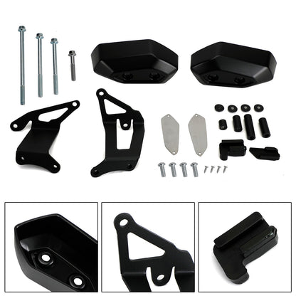 YAMAHA YZF R15 V4 2021-2023 Protezioni motore in plastica per coperture Slider Carbon