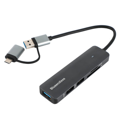 HC502 USB C Hub 5 in 1 Docking station per hub Pd da 100 W adatta per Windows Mac OS Linux