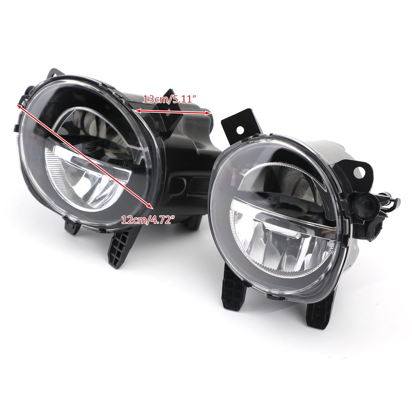 Coppia LED Fendinebbia per BMW Serie 3 F30 F35 2012 - 2018 63177315559 560 Generico