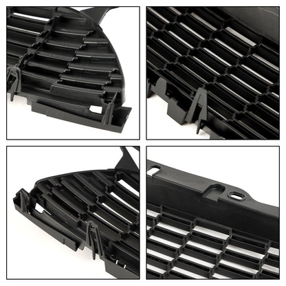MINI R55 Cooper S e JCW 5 porte Estate 2008-2014 3 pezzi Griglia anteriore nera lucida