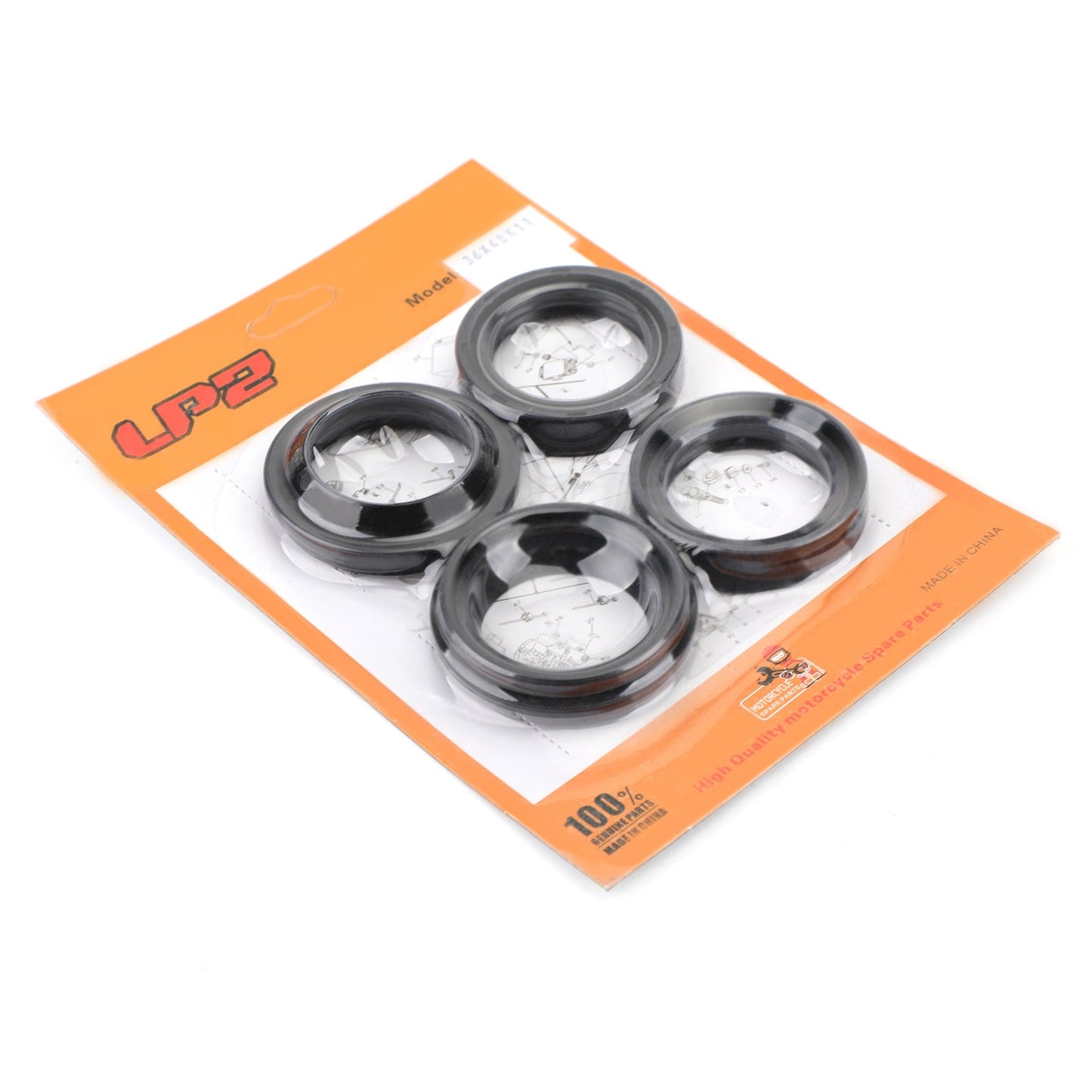 Kawasaki EL EN EX EL450 EL250 EN500 85-07 Kit paraolio paraolio forcella anteriore