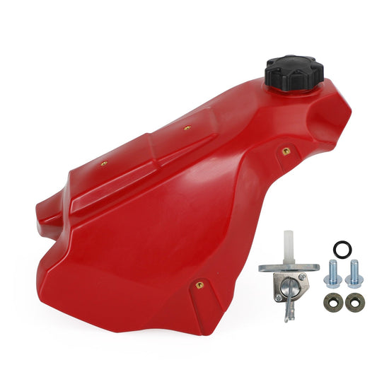 1989-2001 Honda CR500R Serbatoio carburante e tappo rosso 2.38 Gal Kit valvola rubinetto