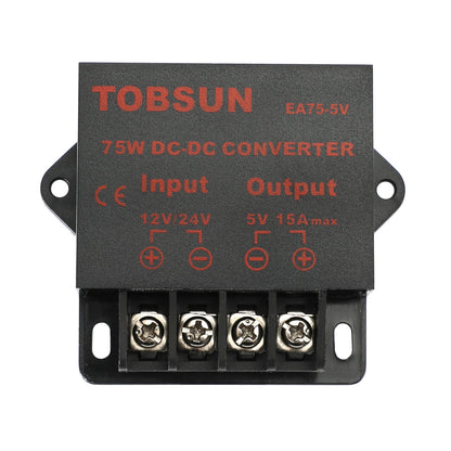 DC 12V/24V Step Down a DC 5V 15A 75W Riduttore regolatore di tensione Convertitore di potenza