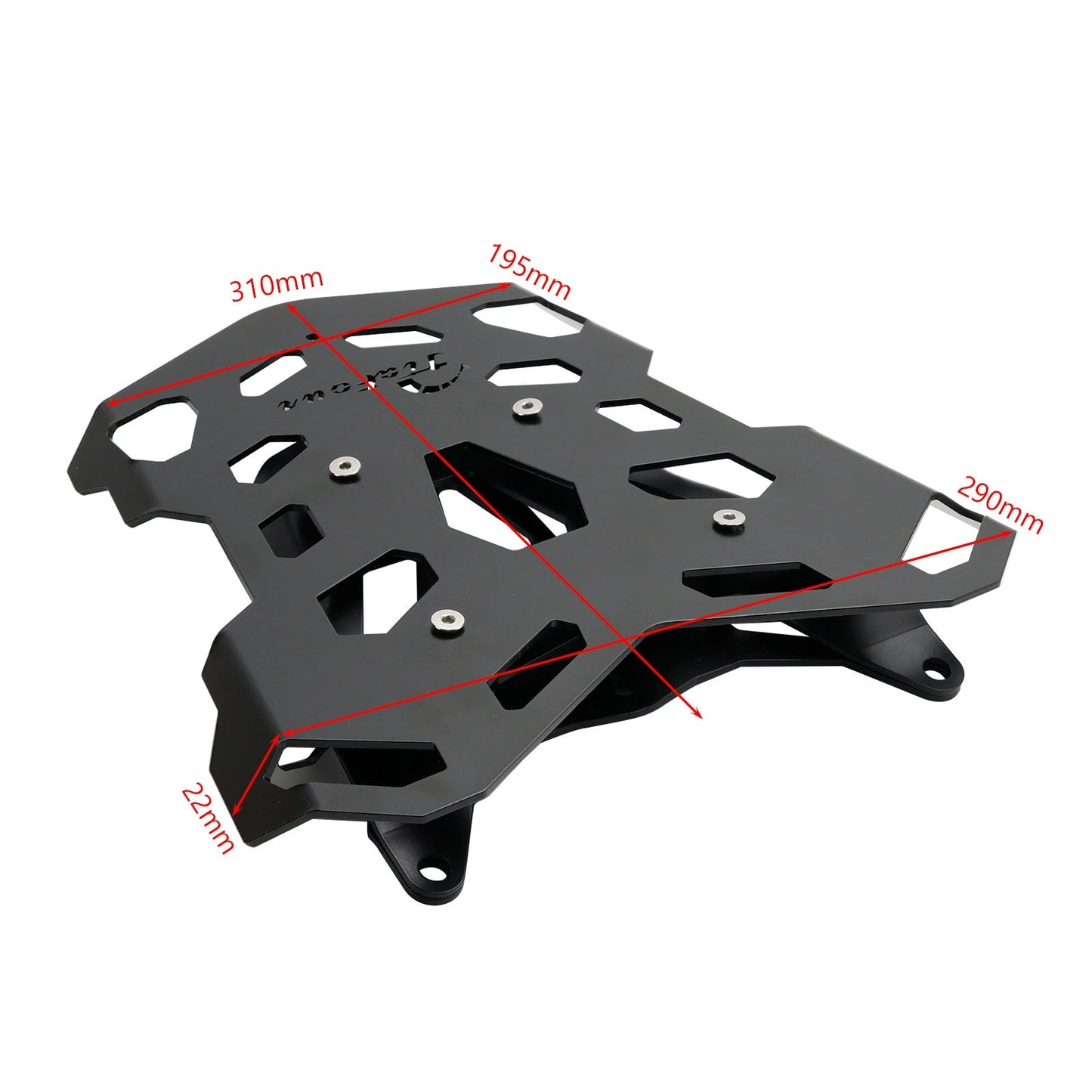 Piastra portapacchi superiore per portapacchi posteriore Yamaha Tracer9 Tracer 9 GT 2021-2024