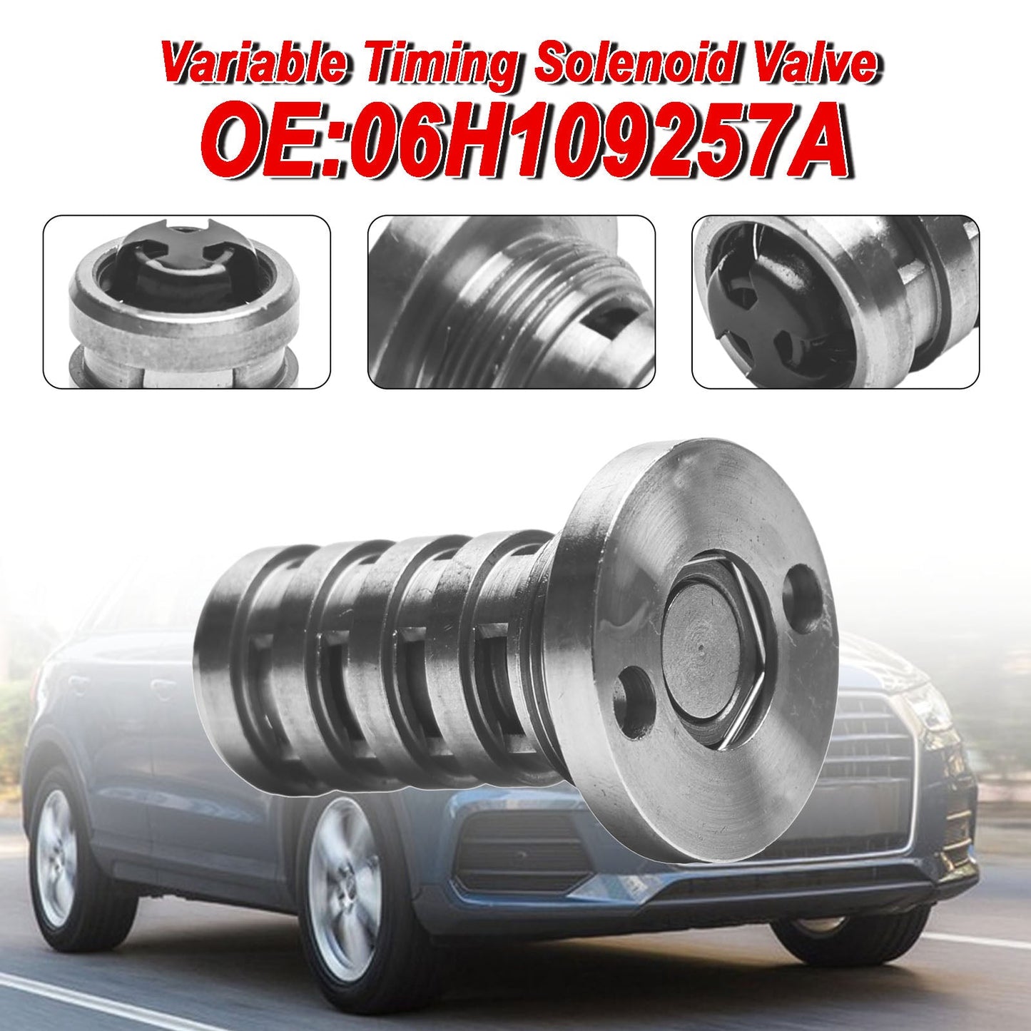 Elettrovalvola a tempo variabile 06H109257A per Audi A3 Q3 Quattro VW Jetta Eos