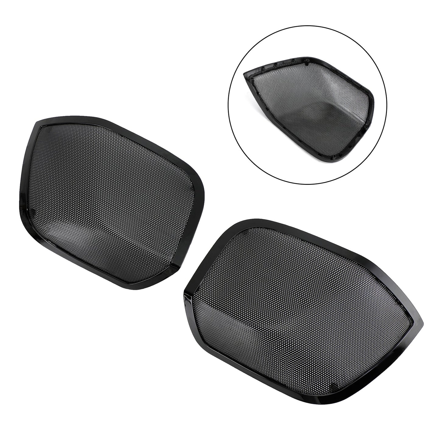 2014-2022 Touring Road King Glide Bisaccia Coperchio Altoparlante Griglia 5"X7"