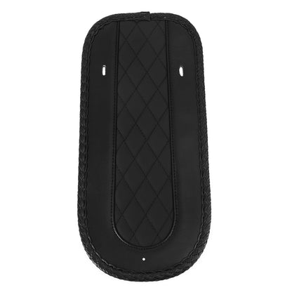Sella monoposto in pelle PU con bretelle parafango posteriore per Touring Road Glide FLHX 2008-2020 Generico