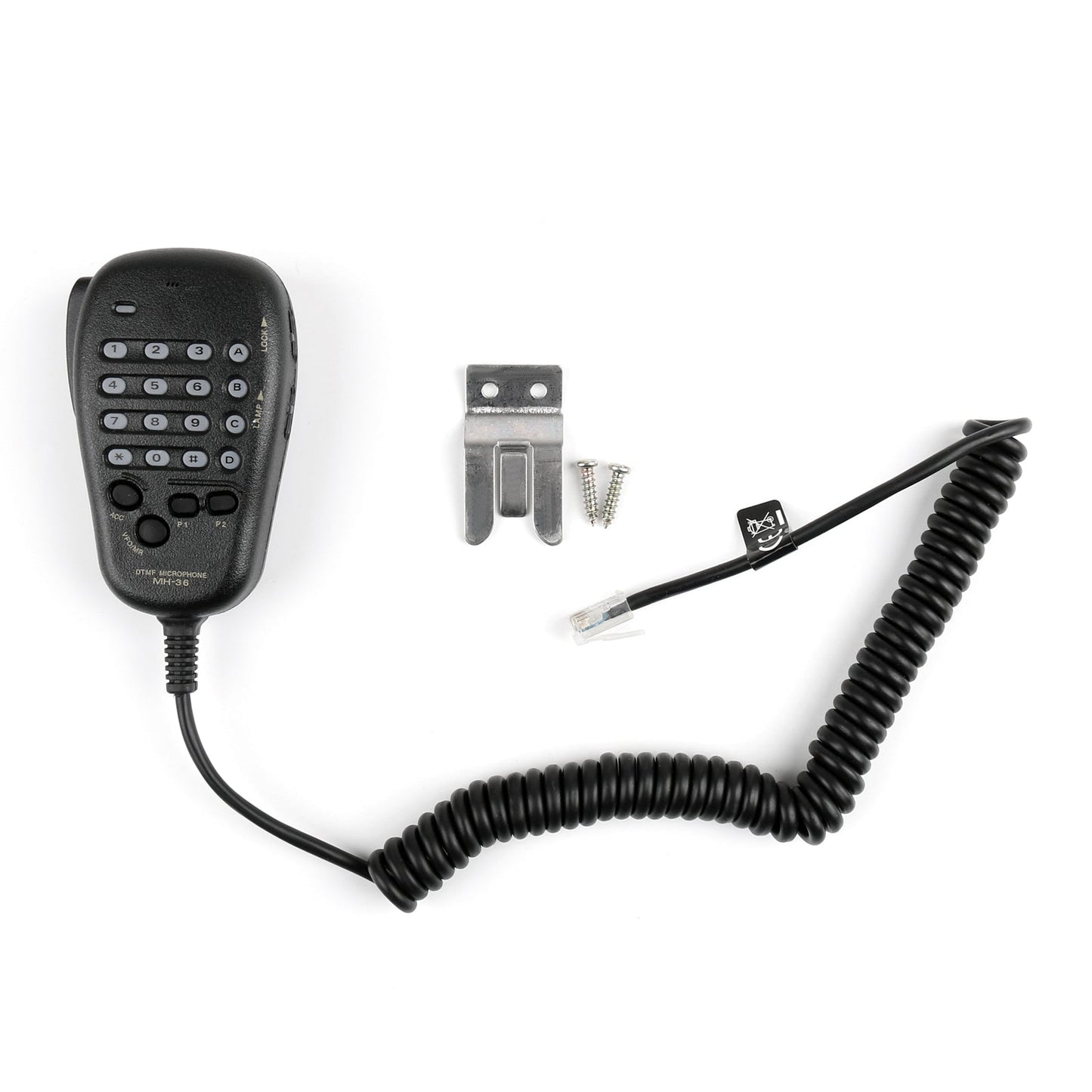 DTMF MH-36 Microfono Per Radio Yaesu FT-90R FT-8000R FT-8100R FT2600M FT-3000M