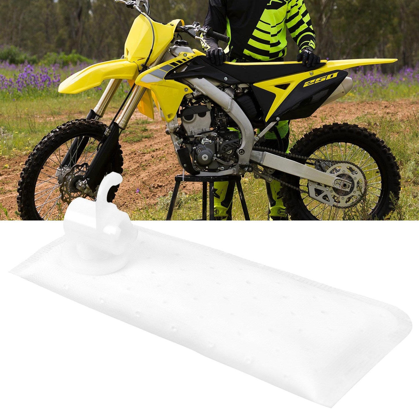 Filtro filtro pompa benzina per Honda CBR250R CRF450RX CBR125 #16700-K87-A01 Generico