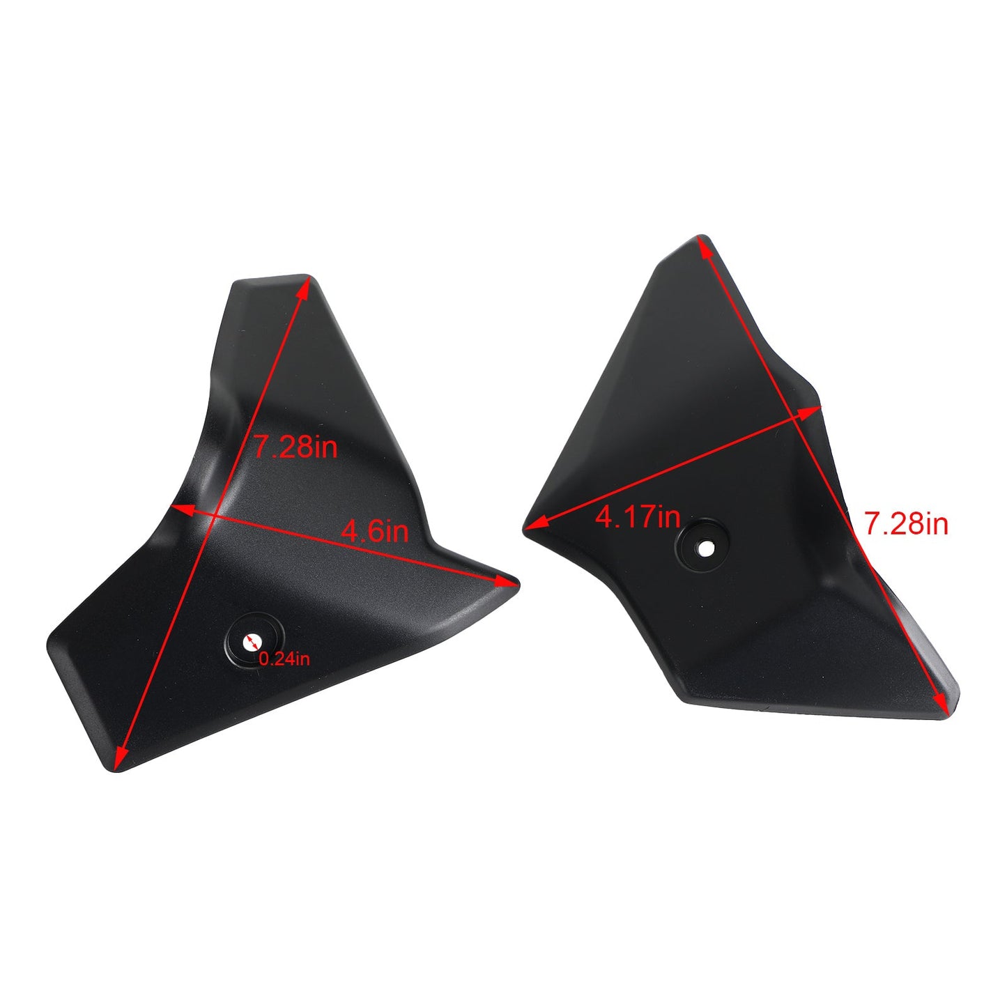 Protezioni Corpo Farfallato Cover Protector per BMW R1250GS R1200GS 2017-2021 Nero Generico