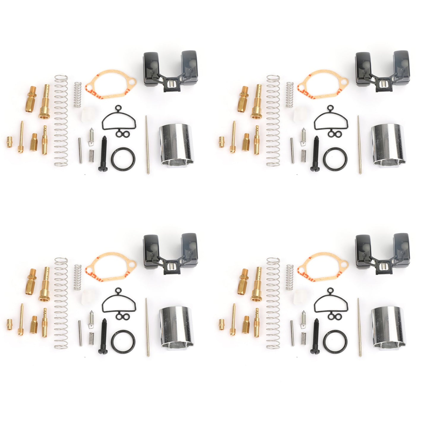 4x 28mm kit di ricostruzione riparazione carburatore moto per getti di ricambio PWK KEIHIN OKO generico