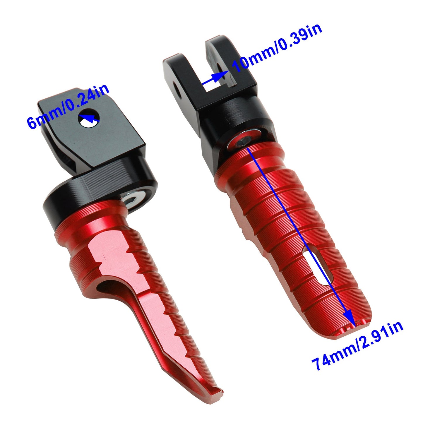 Pedane anteriori Pedane adatte per DUCATI HYPERMOTARD 821/SP 950/SP MONSTER 821
