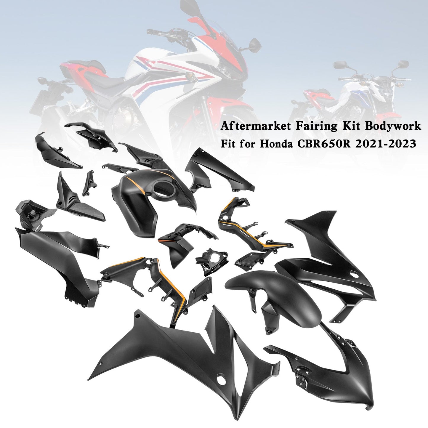 Kit carena Honda CBR650R 2021-2023 Stampaggio ad iniezione di plastica ABS