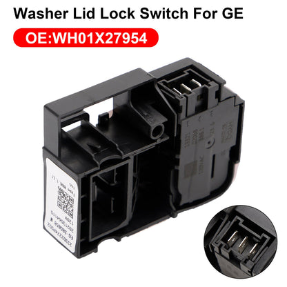 Interruttore di blocco del coperchio della lavatrice WH01X27954 adatto per GE Hotpoint Washing Maching
